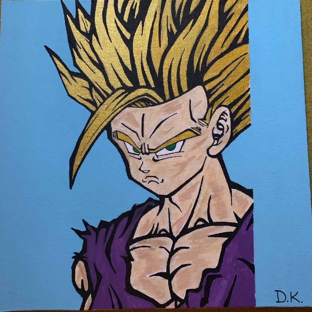DRAGON BALL Z TRUNKS SUPER SAIYAN ART